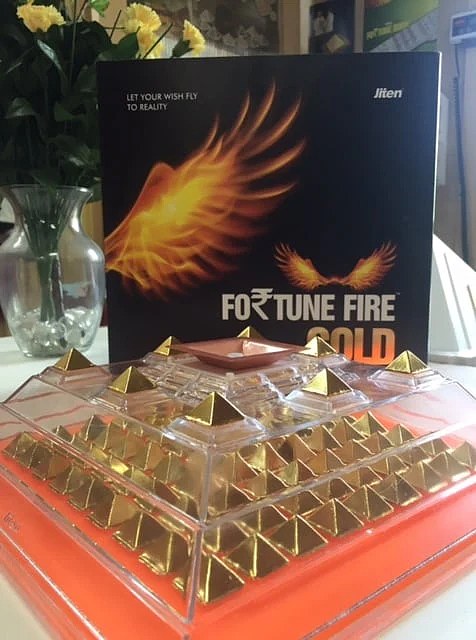 Jiten Fortune Fire Gold Pyramid