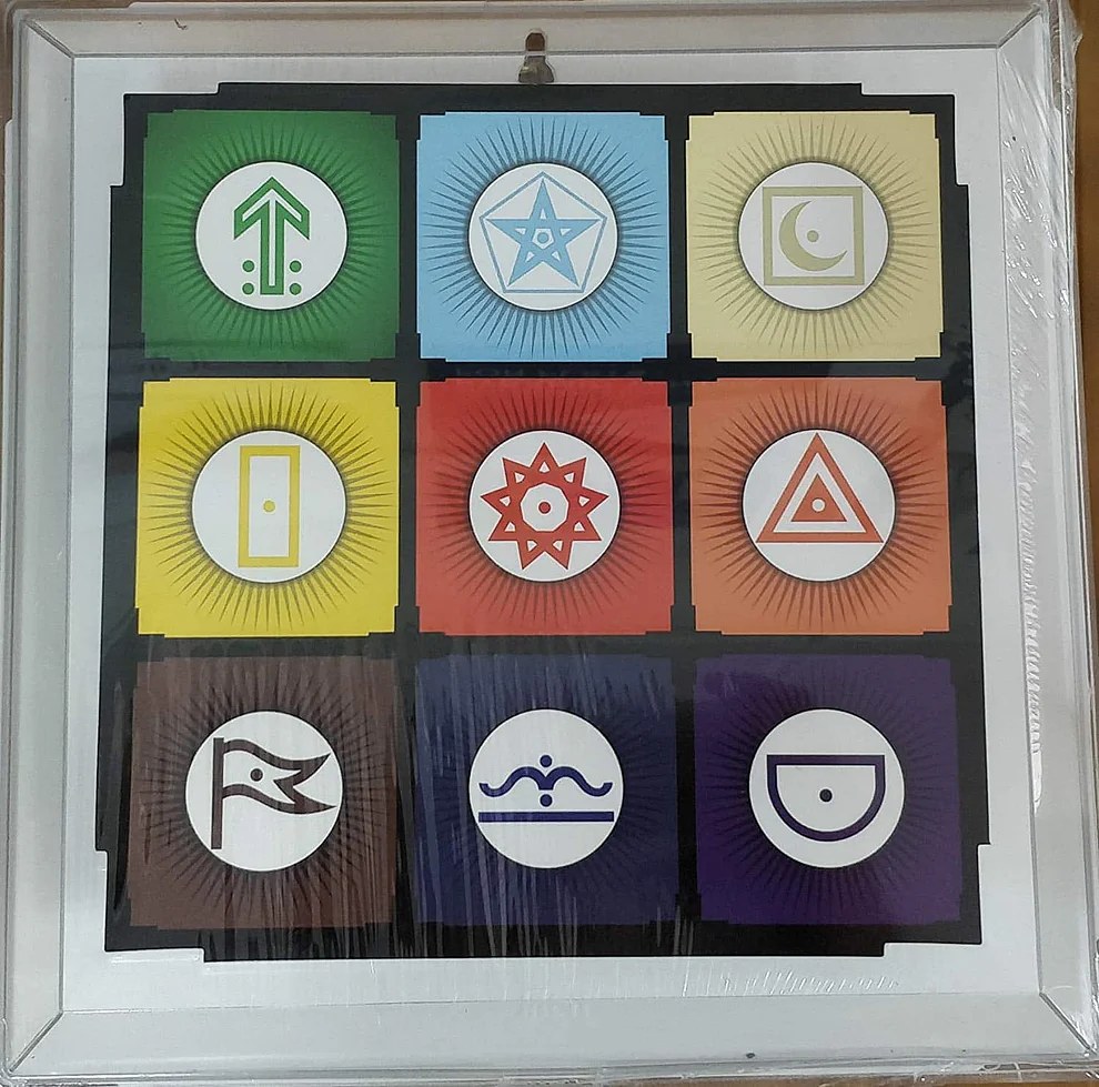 Jiten NavGrah Disc Pyramid For Vastu