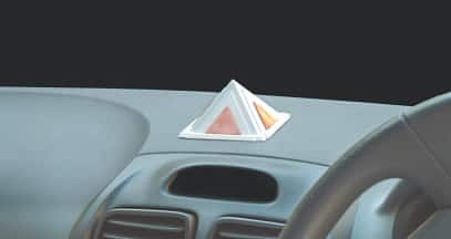 Jiten Protect Your New Car With Pyramid - Energy Tool for Car Safety